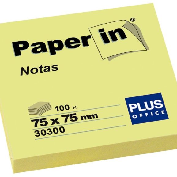 Notas autoadhesivas Paper In 75x75