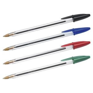 Bolígrafos Bic cristal