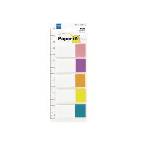Banderitas adhesivas Paper In 20x45 100u 5 colores