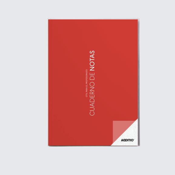 Cuaderno profesorado Cuaderno de Notas A4 surtidos P112 ADDITIO