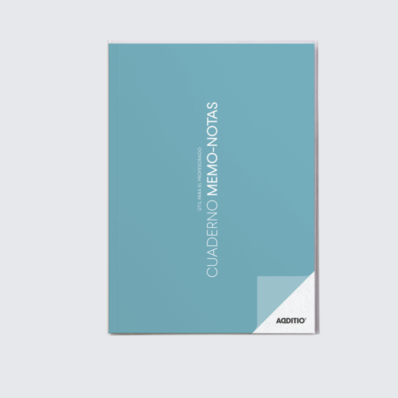Cuaderno profesorado Memo-Notas A4 surtidos P152 ADDITIO
