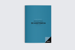 Cuaderno profesorado Registro Asistencia 19,5x28,5 surtidos P162 ADDITIO