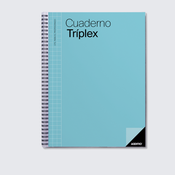 Cuaderno profesorado Triplex A4 surtidos P192 ADDITIO