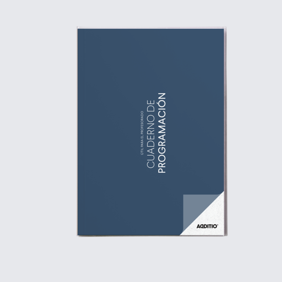 Cuaderno profesorado Programación A4 surtidos P202 ADDITIO