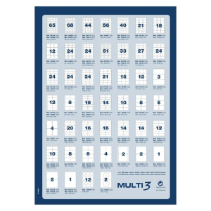 Etiquetas A-4 para imprimir Multi 3 - Imagen 2
